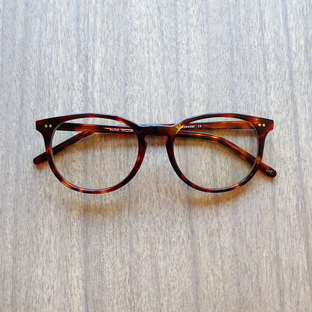 Eyebuydirect Round Tortoise Shell Blue Light Blocking Glasses